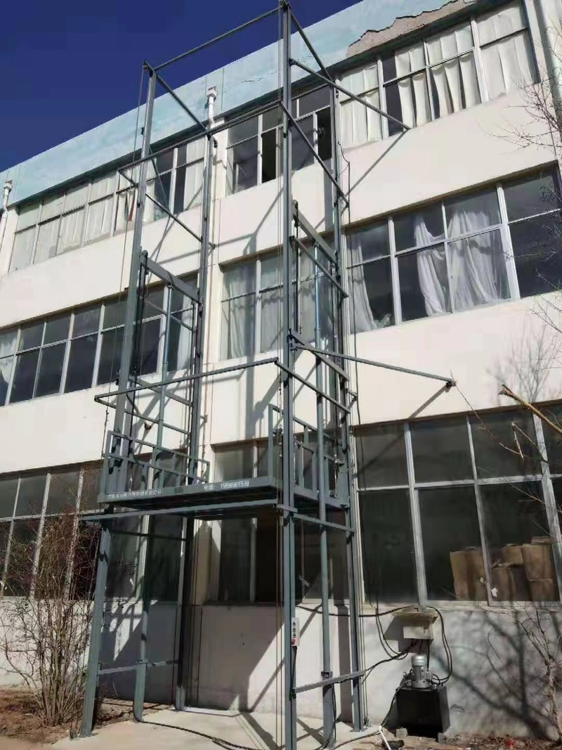 黑河室外贴墙货梯